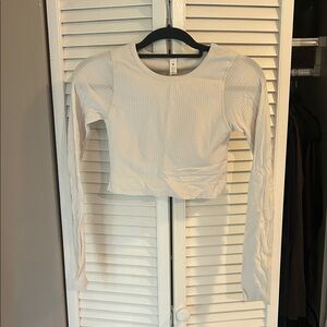Lululemon Ebb to Street Long Sleeve | Ivory